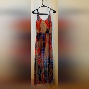 Geometric Pattern Dress